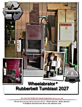Wheelabrator Rubberbelt Tumblast 2027